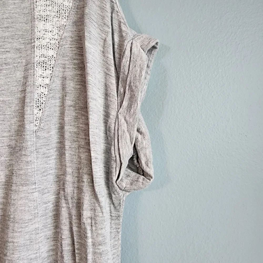 Cato Gray Flared Short Sleeve Tunic - Picture 9 of 11